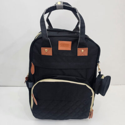 diaper backpack with changing station/bed