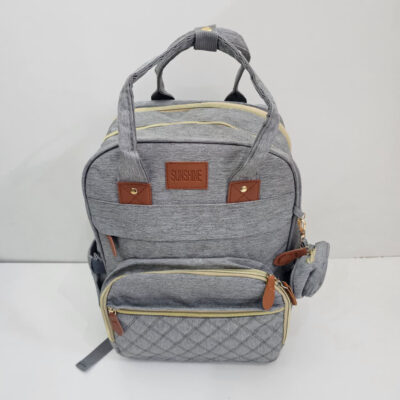 diaper backpack with changing station/bed