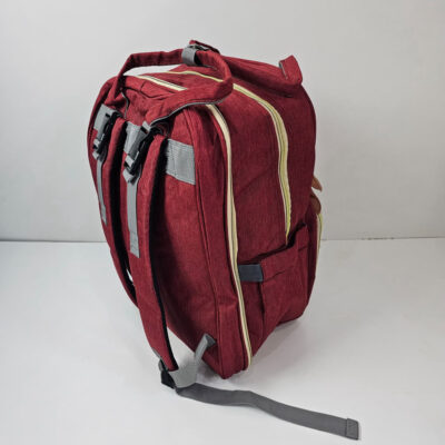 diaper backpack with changing station/bed
